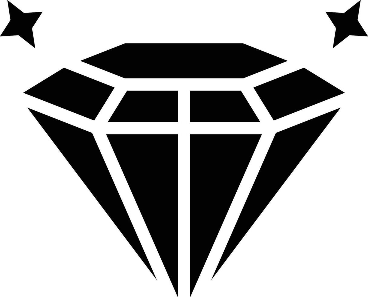 diamant vector pictogram