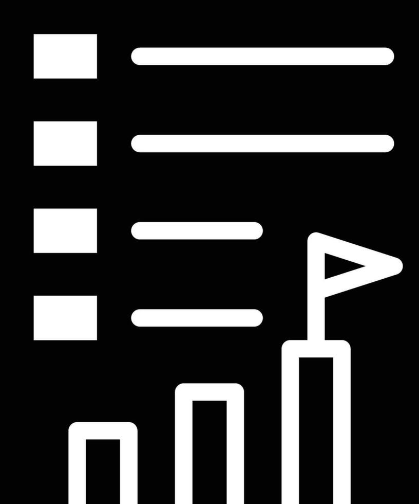 mijlpaal compleet vector icoon