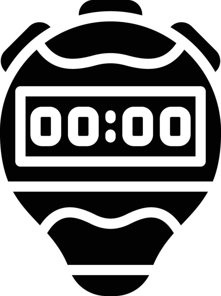 stopwatch vector pictogram