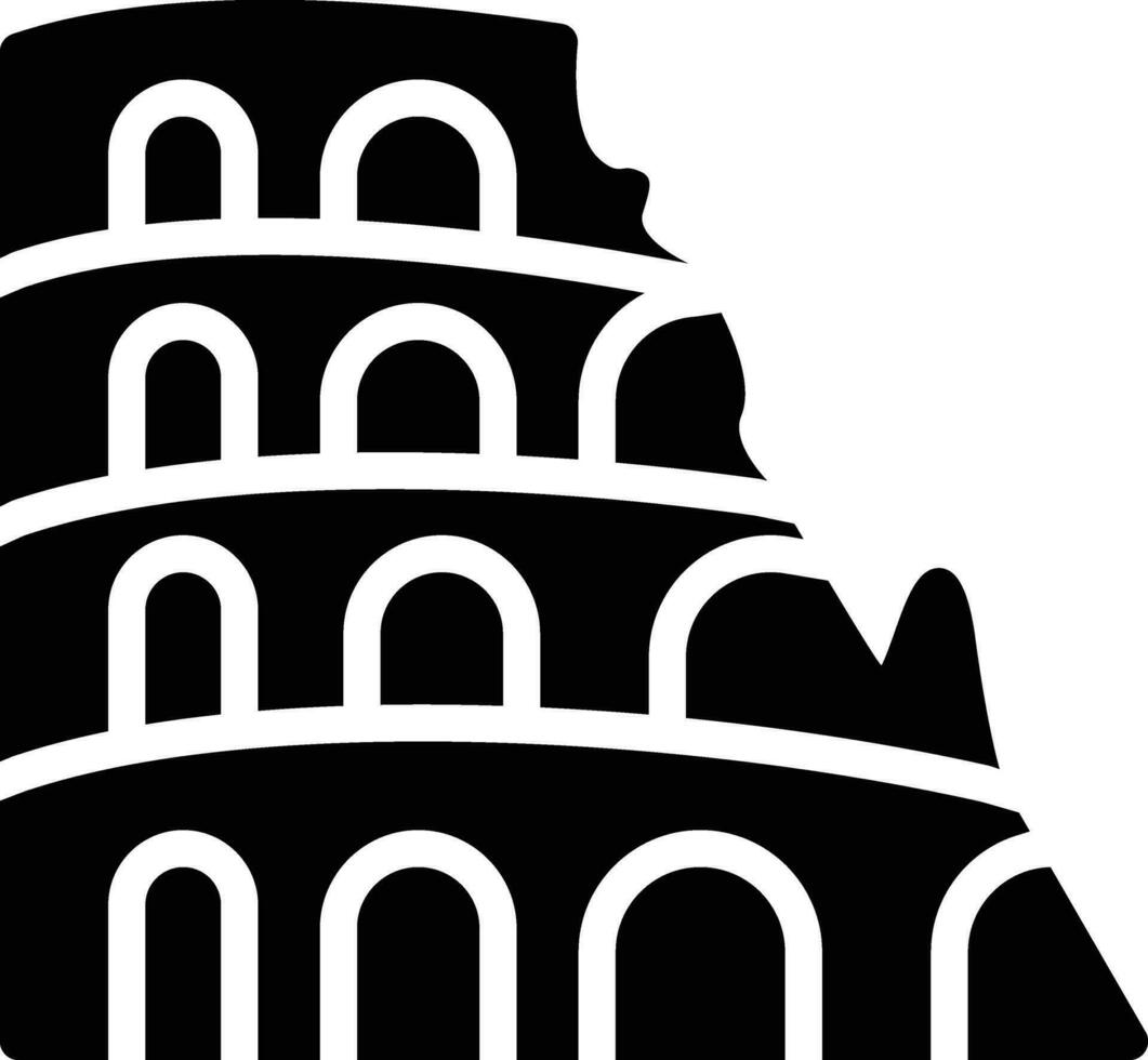 colosseum vector icoon