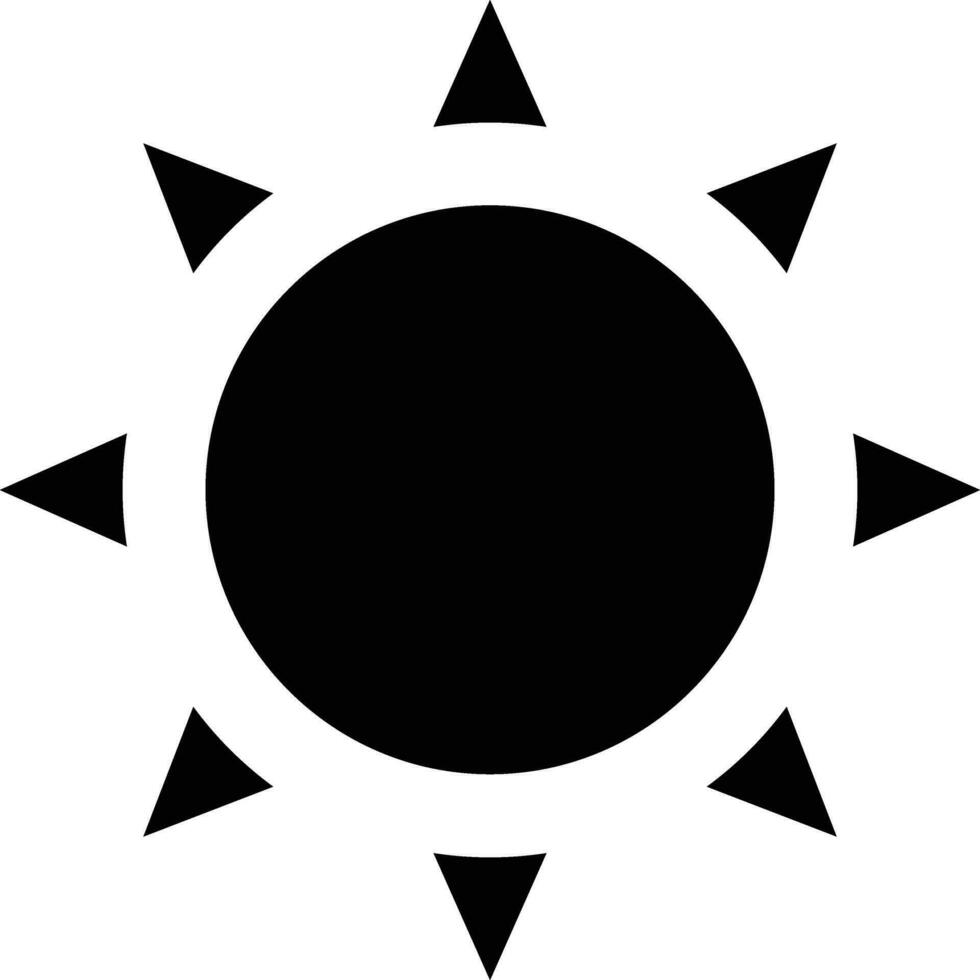 zon vector pictogram