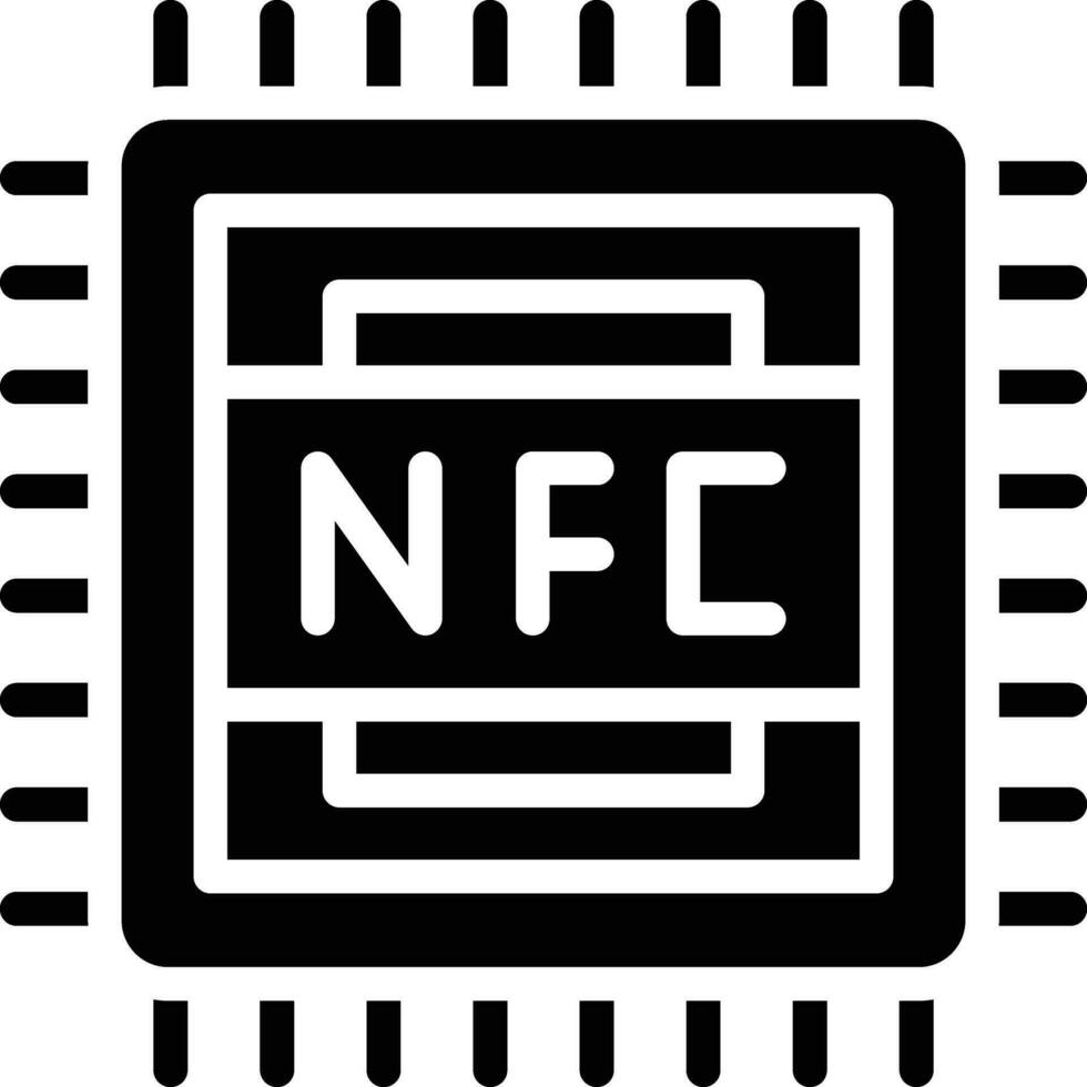 nfc vector icoon