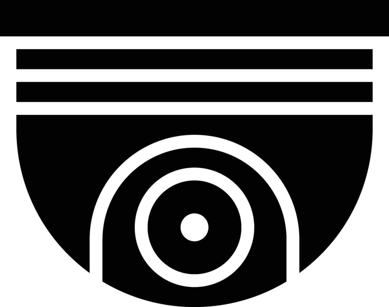 cctv camera vector pictogram