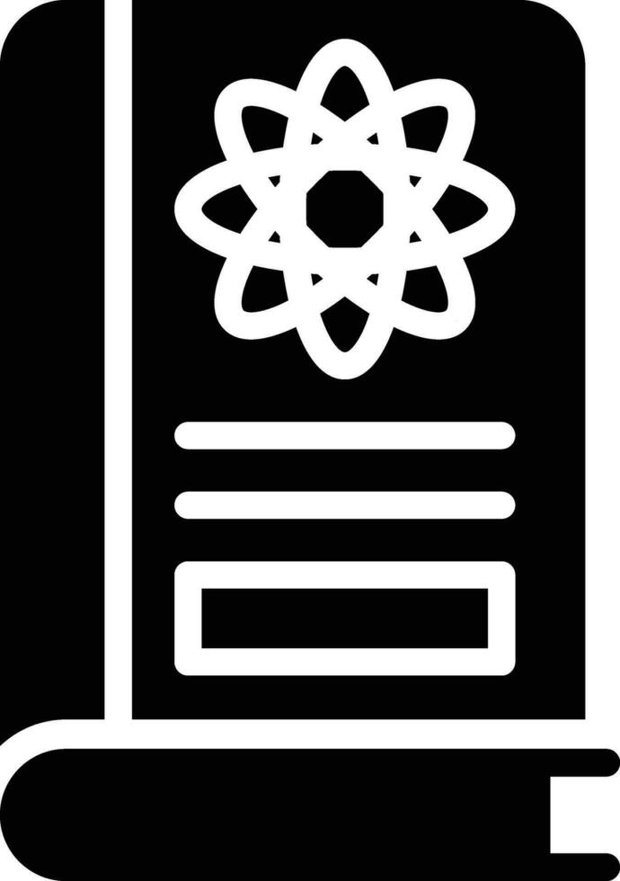 chemie boek vector icoon
