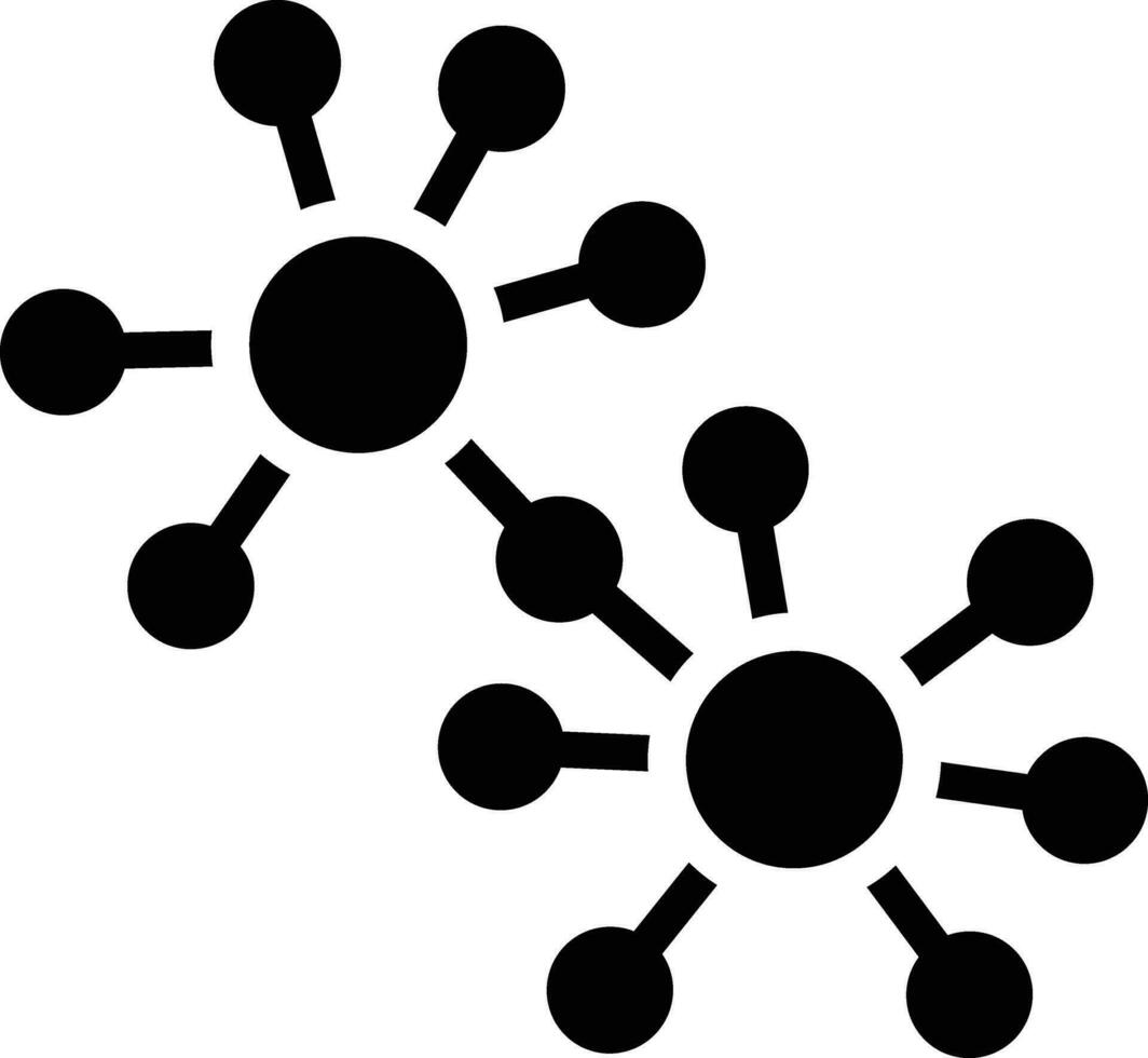 molecuul vector pictogram