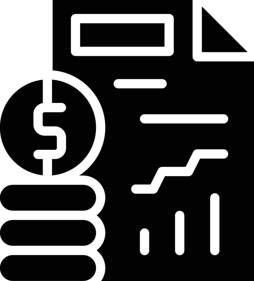 budget vector pictogram