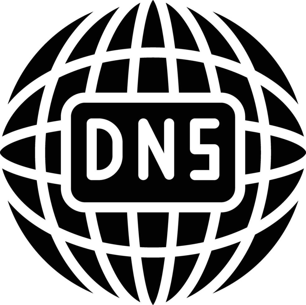 dns vector icoon