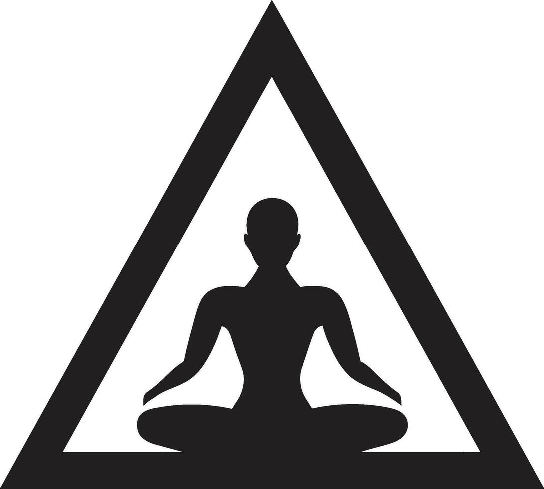 zen vrouw zwart yoga vrouw logo vector sereen silhouet vector ontwerp met yoga vrouw