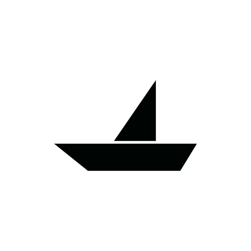 schip pictogram vector