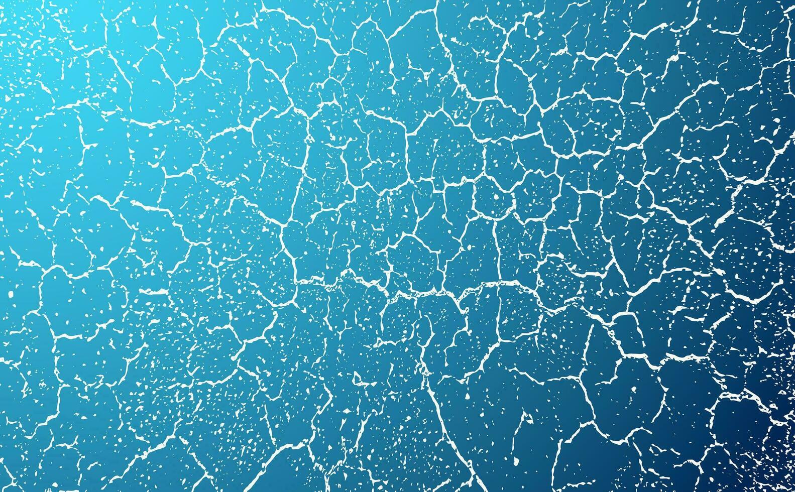 gebarsten effect Aan blauw achtergrond met wijnoogst grunge textuur, gebarsten structuur water structuur blauw abstract achtergrond structuur barst water oppervlakte huid patroon vector