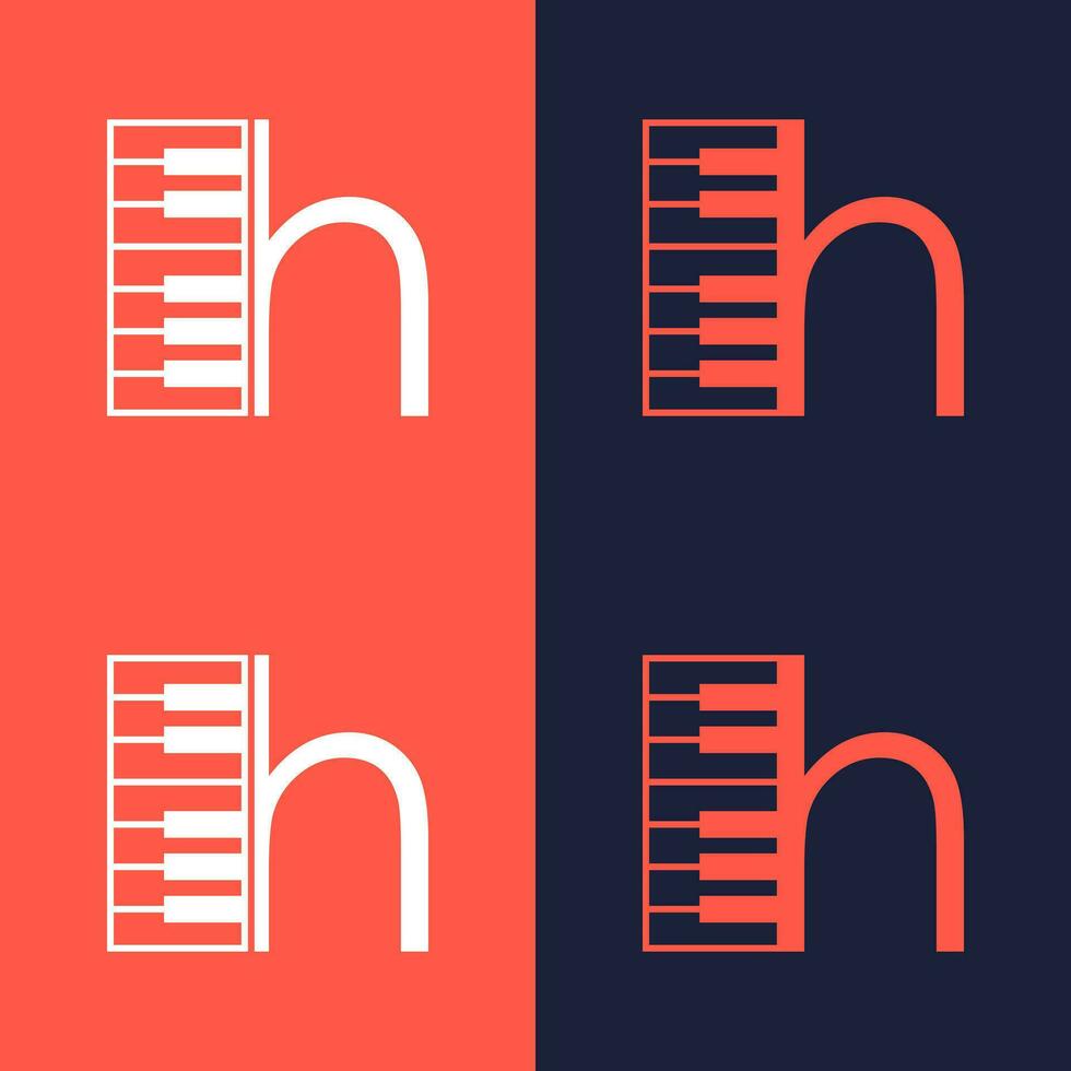 een illustratie van de brief in de vorm van een musical Notitie melodie gebruikt voor branding, merk identiteit, logo ontwerp, vector, bedrijf, en bedrijf vector