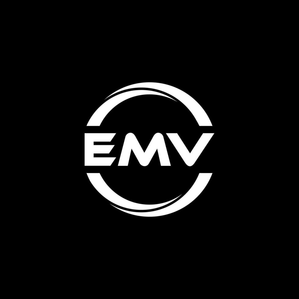 emv brief logo ontwerp, inspiratie voor een uniek identiteit. modern elegantie en creatief ontwerp. watermerk uw succes met de opvallend deze logo. vector