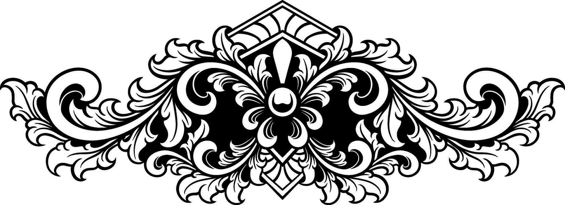 grens ornament illustratie vector