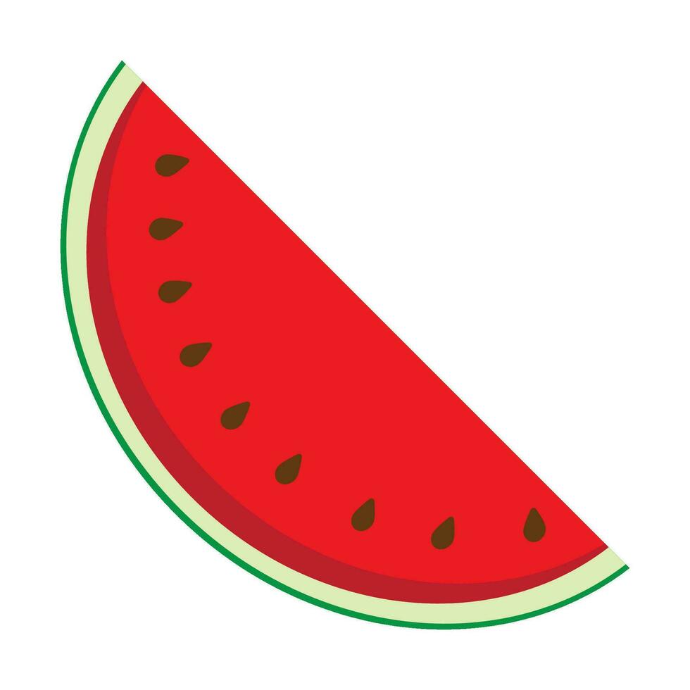 watermeloen icoon logo vector ontwerp sjabloon