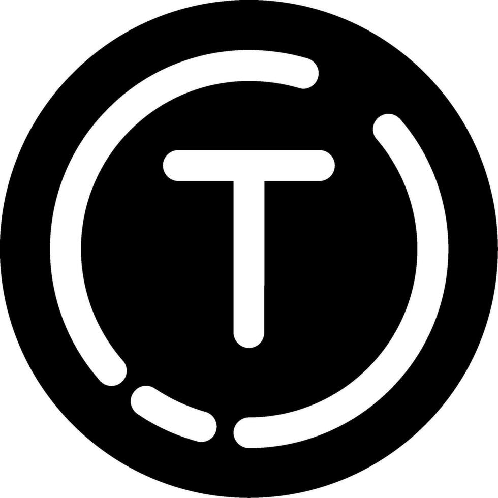 toevoegen tekst glyph icoon vector