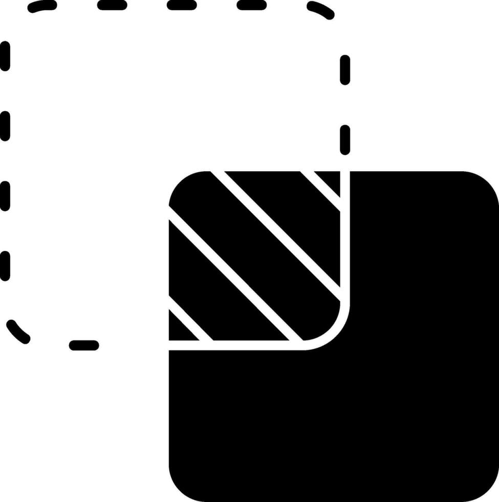 verenigen glyph icoon vector
