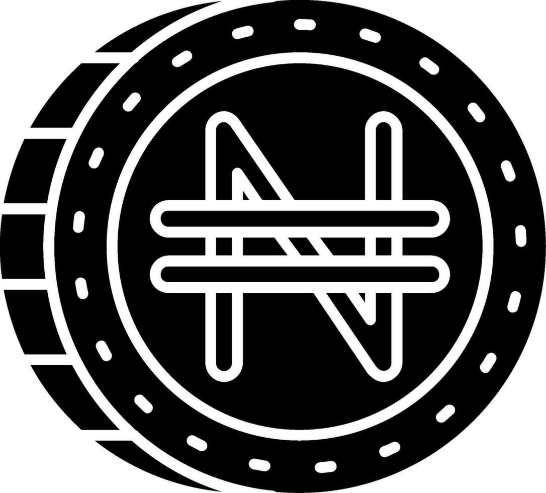 namecoin glyph icoon vector