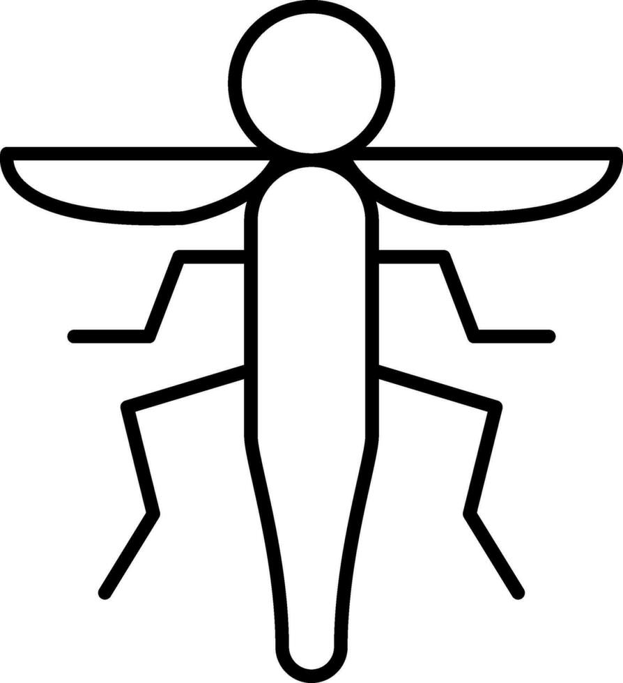 insect lijn icoon vector