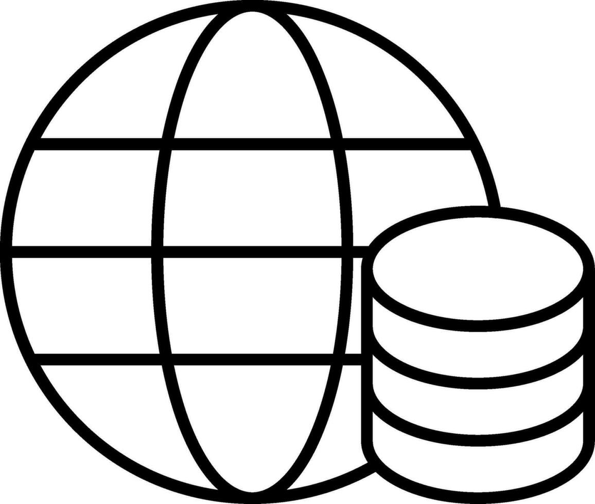 pictogram netwerklijn vector