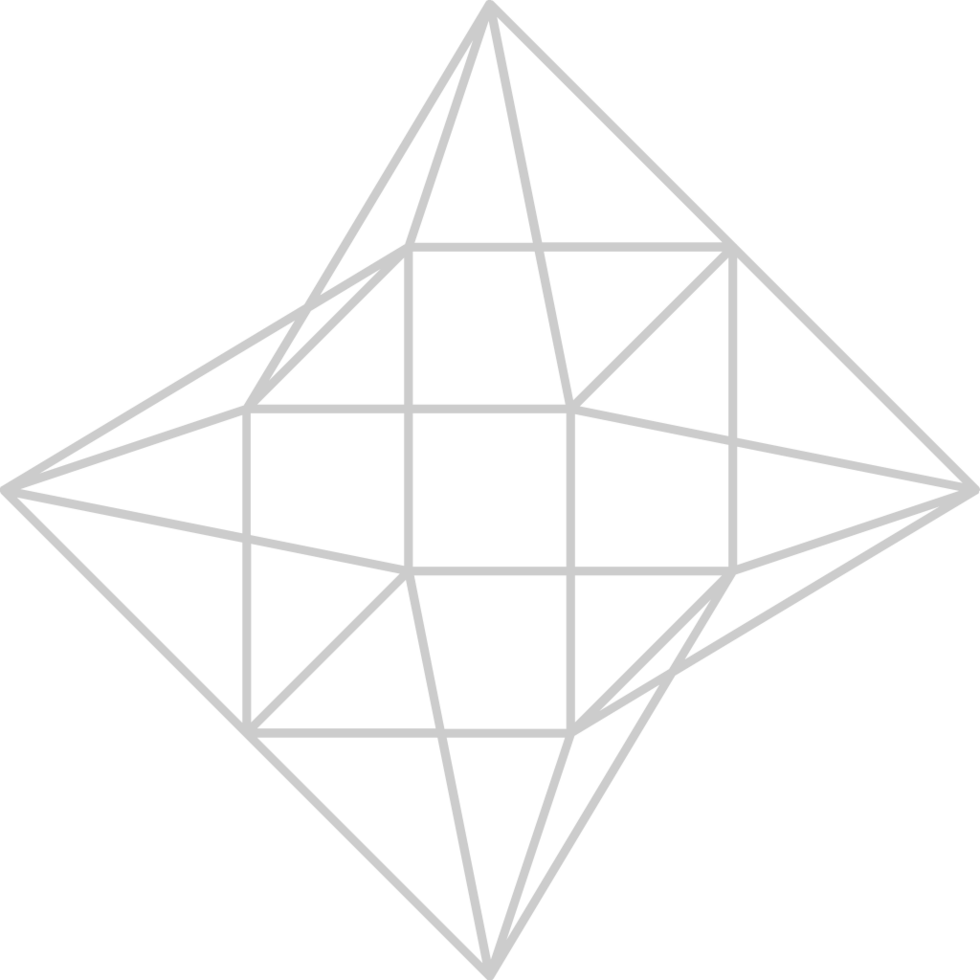 geometrische piramide vector