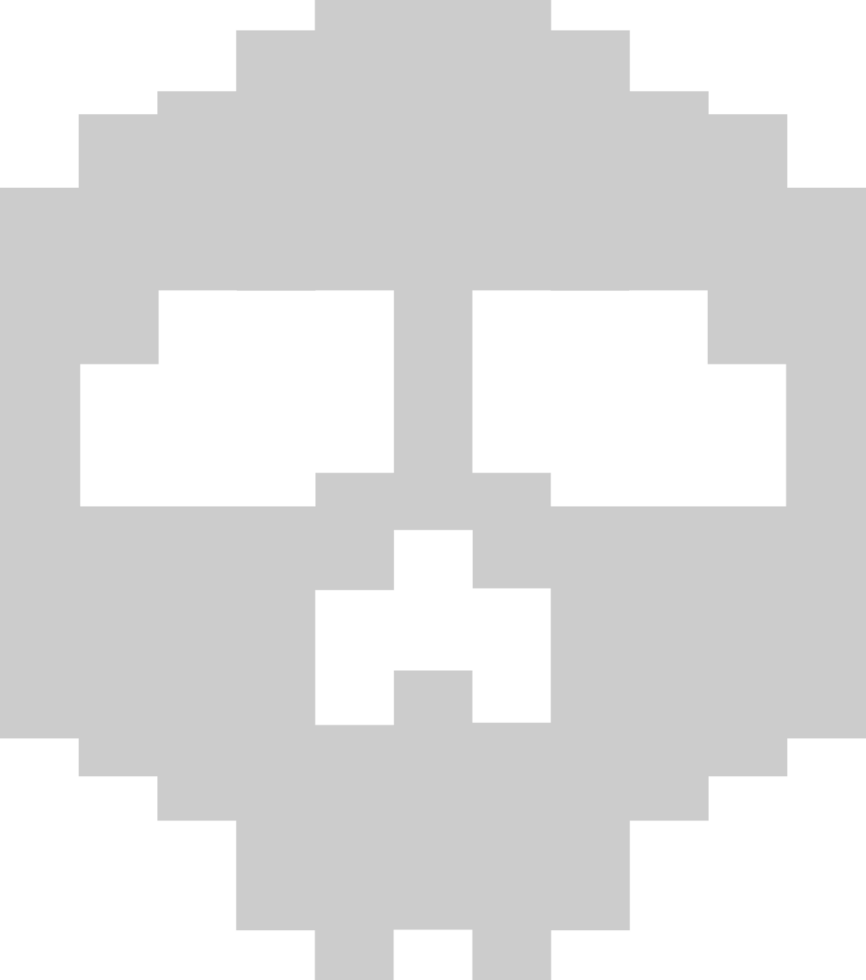 schedel pixel vector