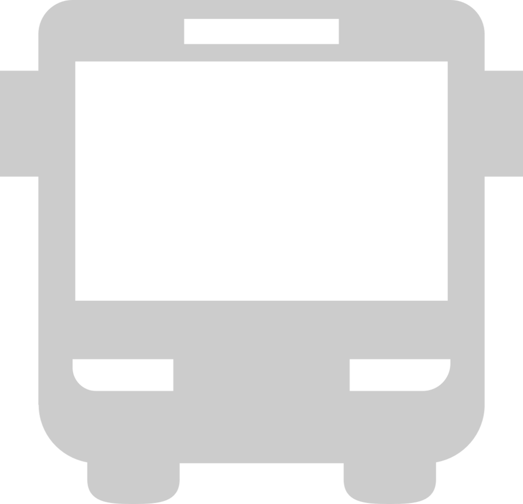 bus voorkant visie vector