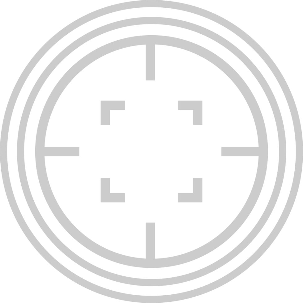 doelwit laser label vector