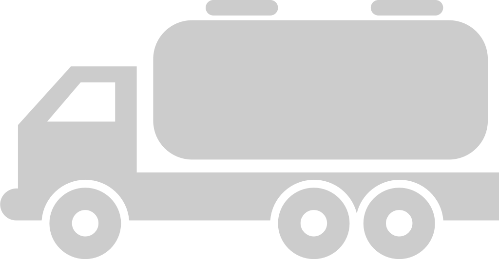 brandstof aanhangwagen vrachtauto vector