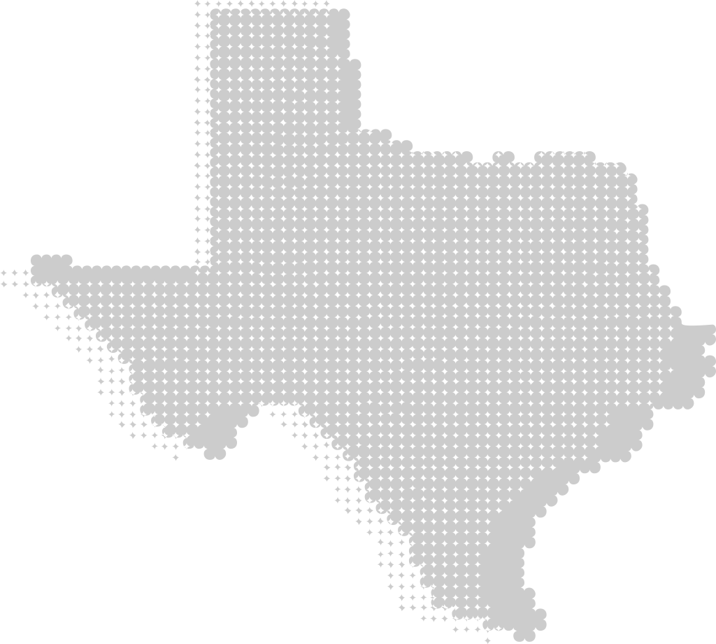 Texas kaart vector