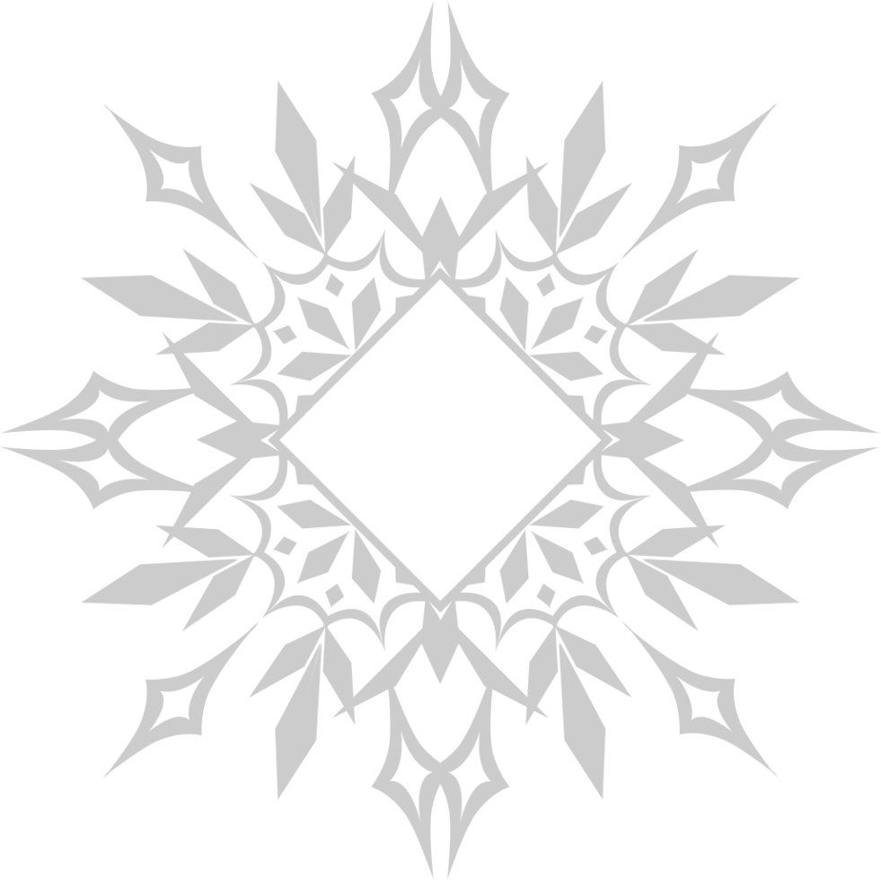 sneeuwvlok decoratie vector