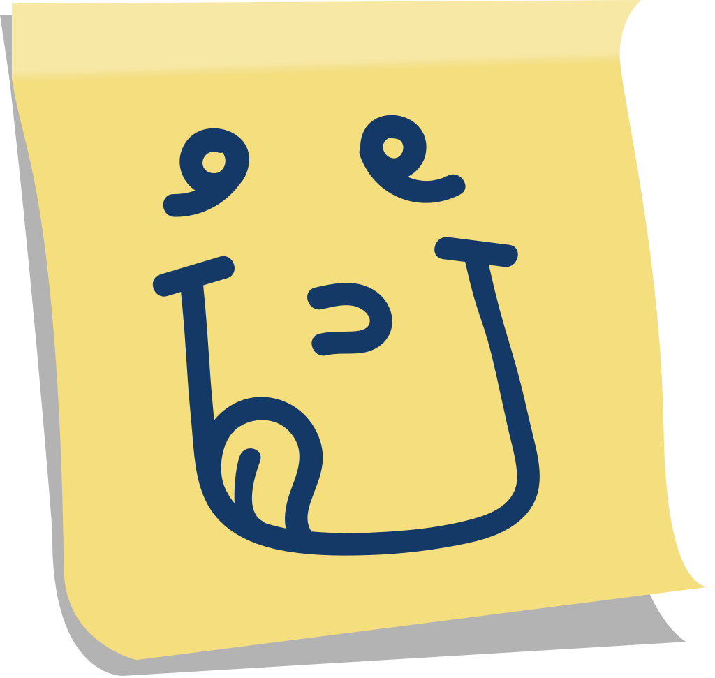 emoji post het lounge vector