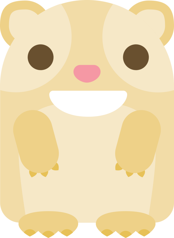 emoji cavia smile vector