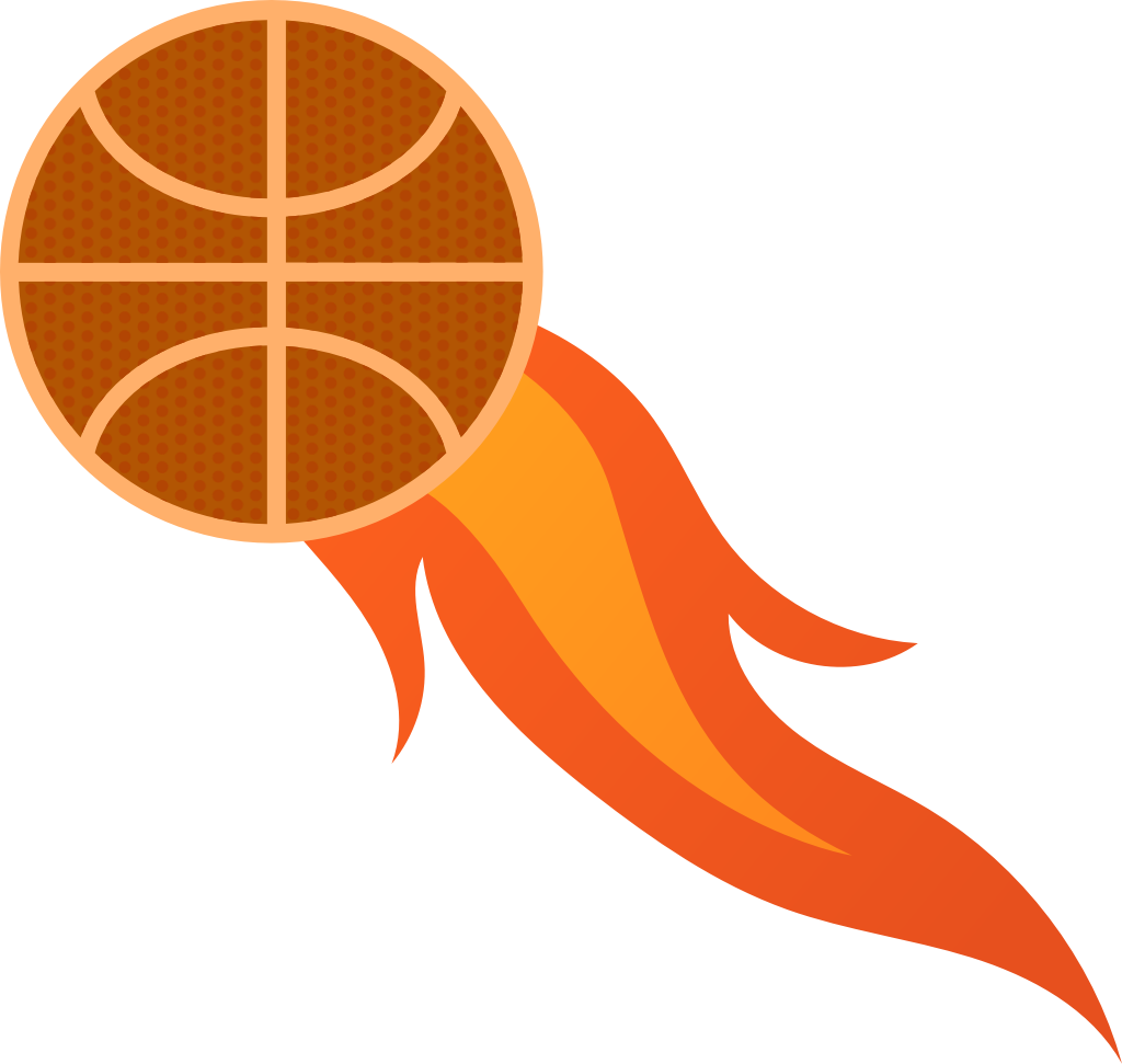 basketbal in brand vector