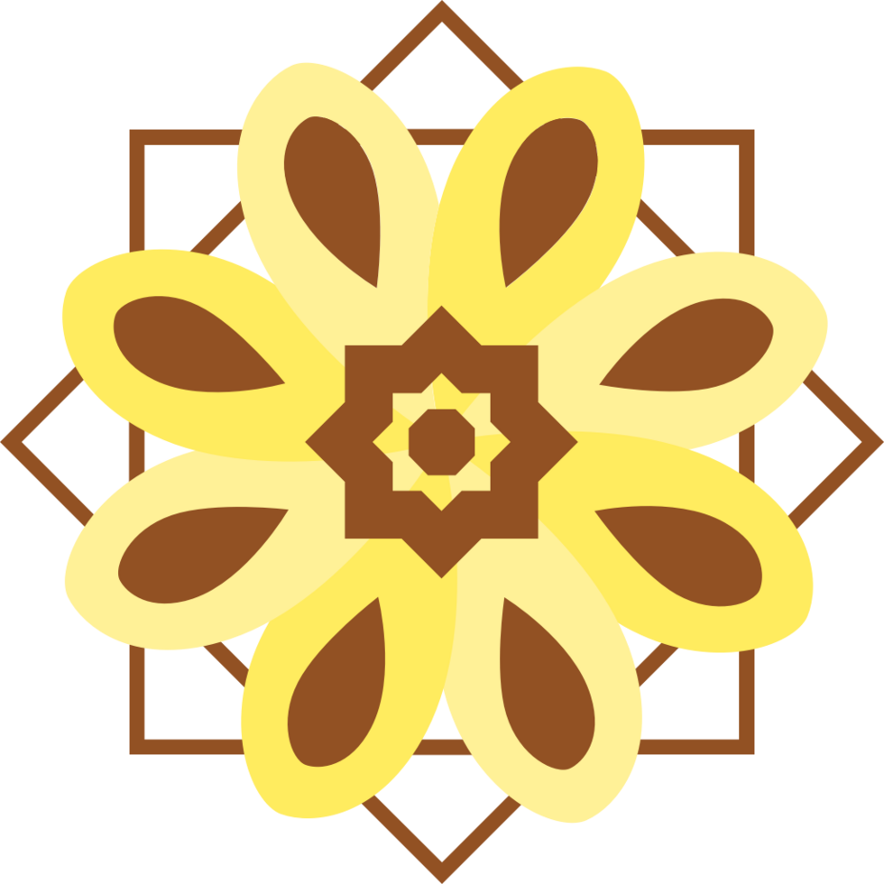 batik bloem vector