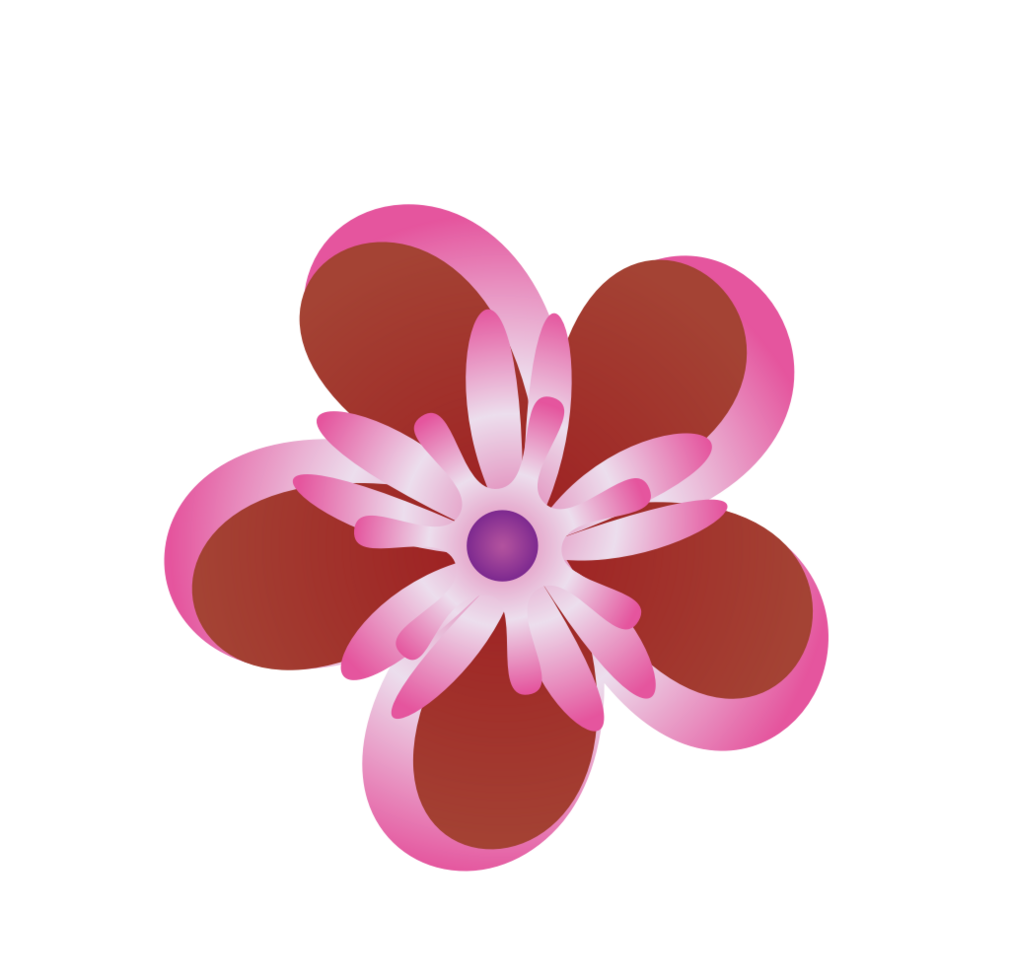 bloem Polynesisch vector