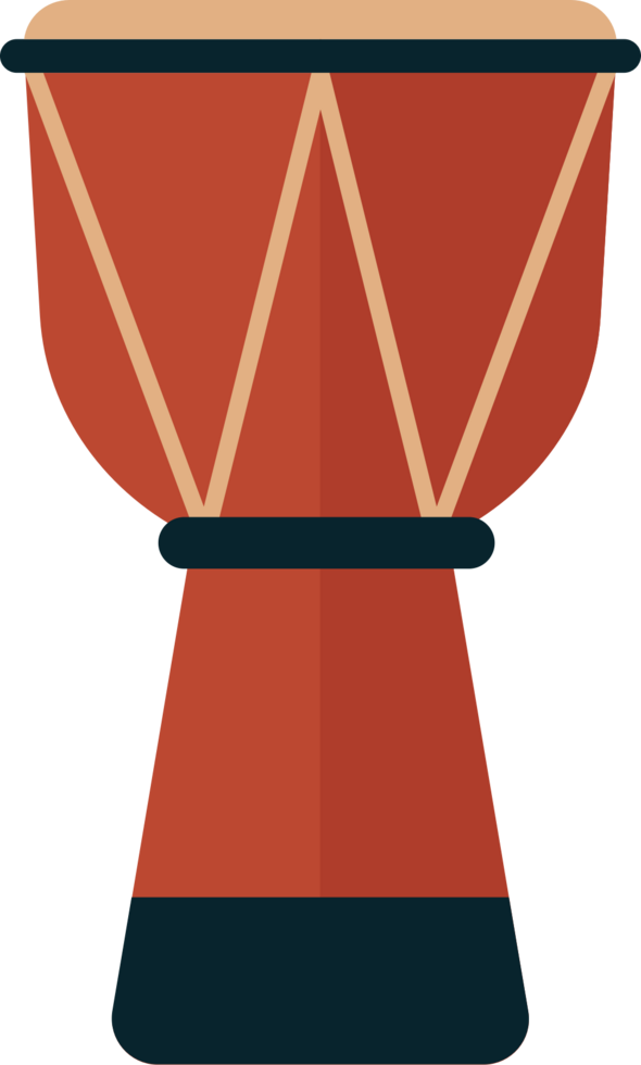 percussie muziekinstrument djembe vector