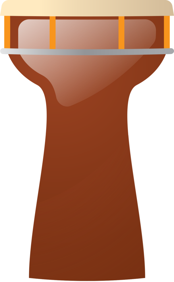 Afrikaanse drums djembe vector