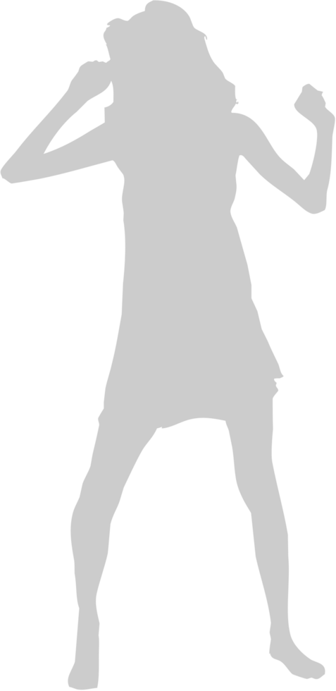 sexy meisje dansen vector