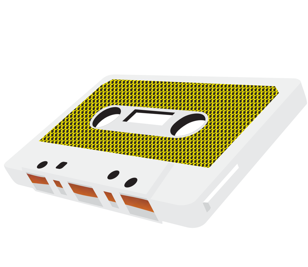 cassette plakband 3d vector
