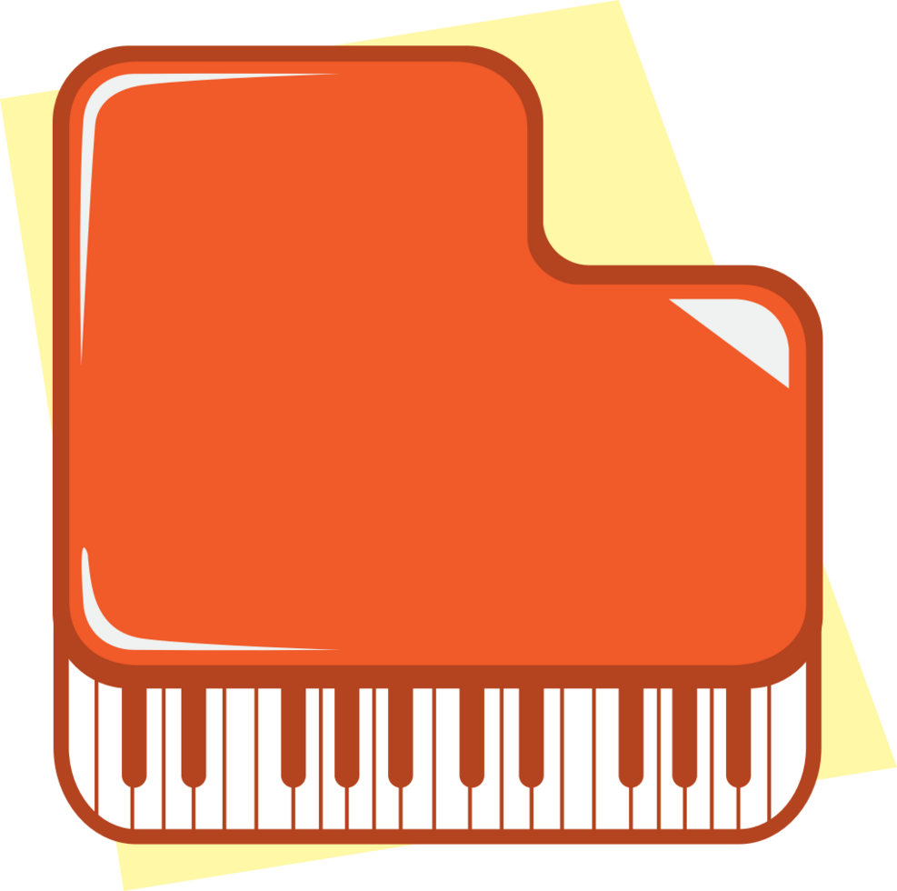 piano vector