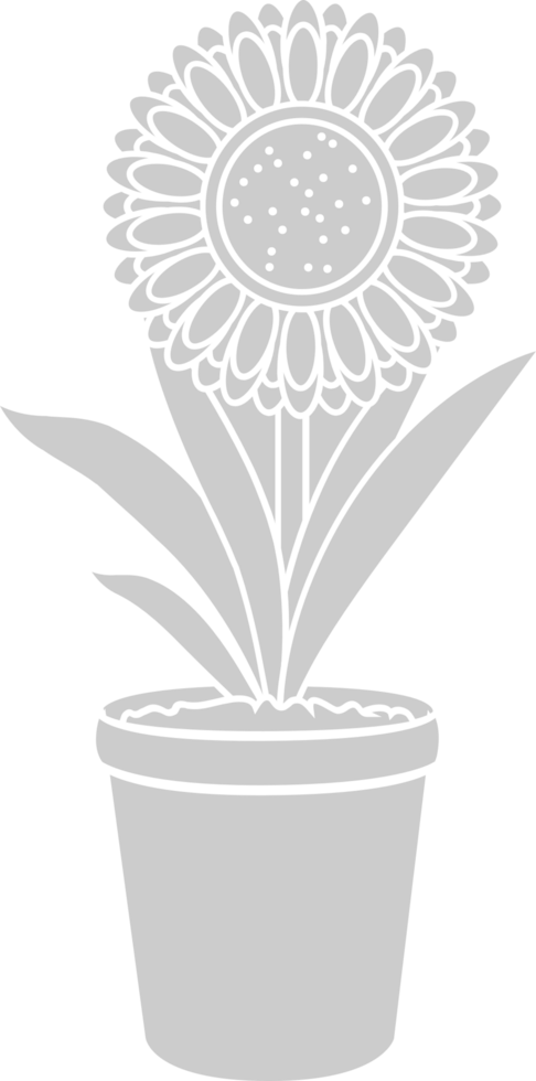 zonnebloem vector