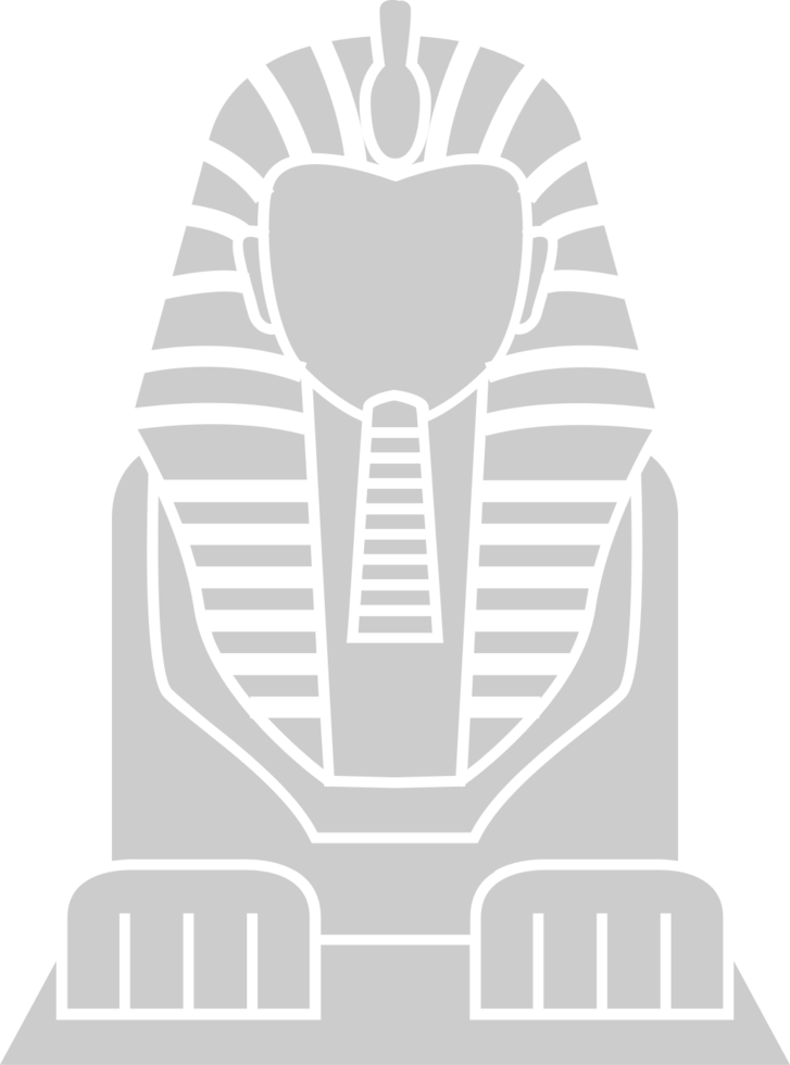 Egypte sfinx vector