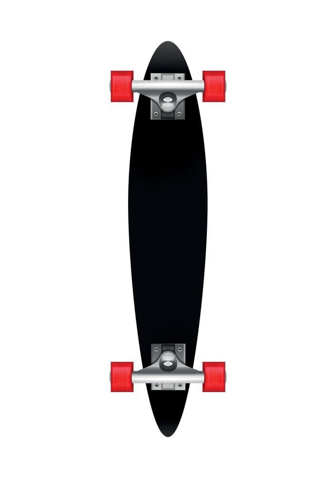 scherpe rand skateboard samenstelling vector