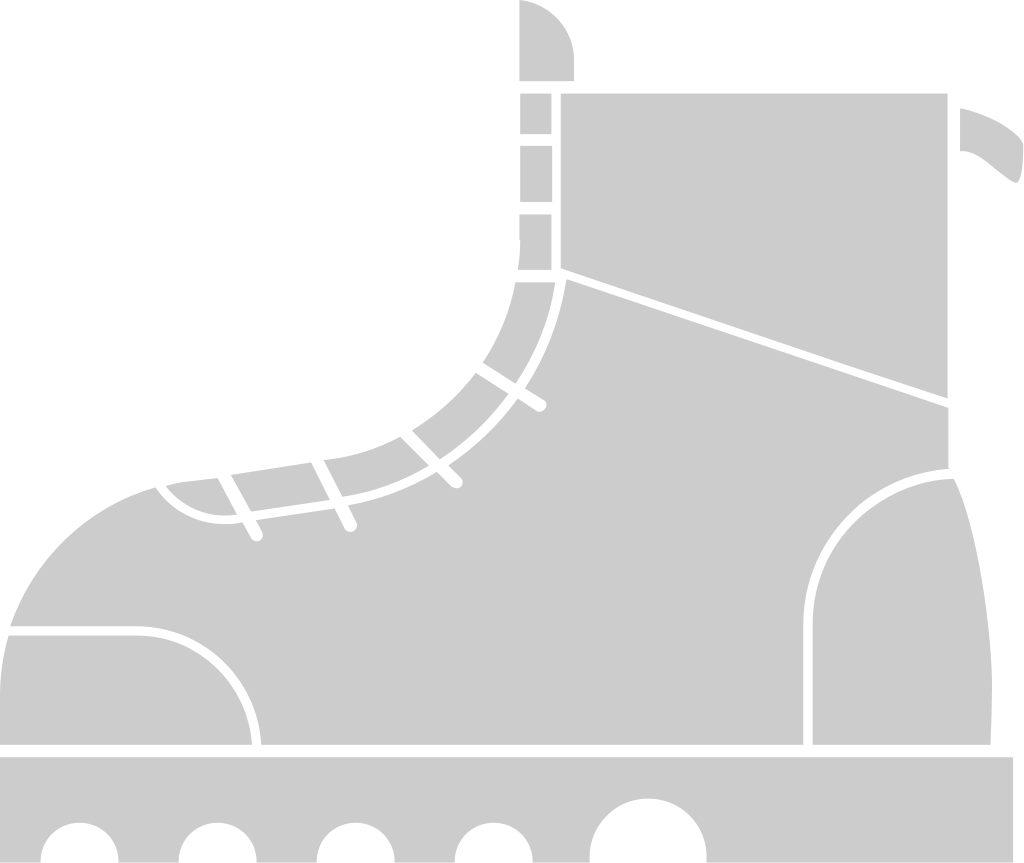 verkenner uitrusting schoenen buitenshuis vector