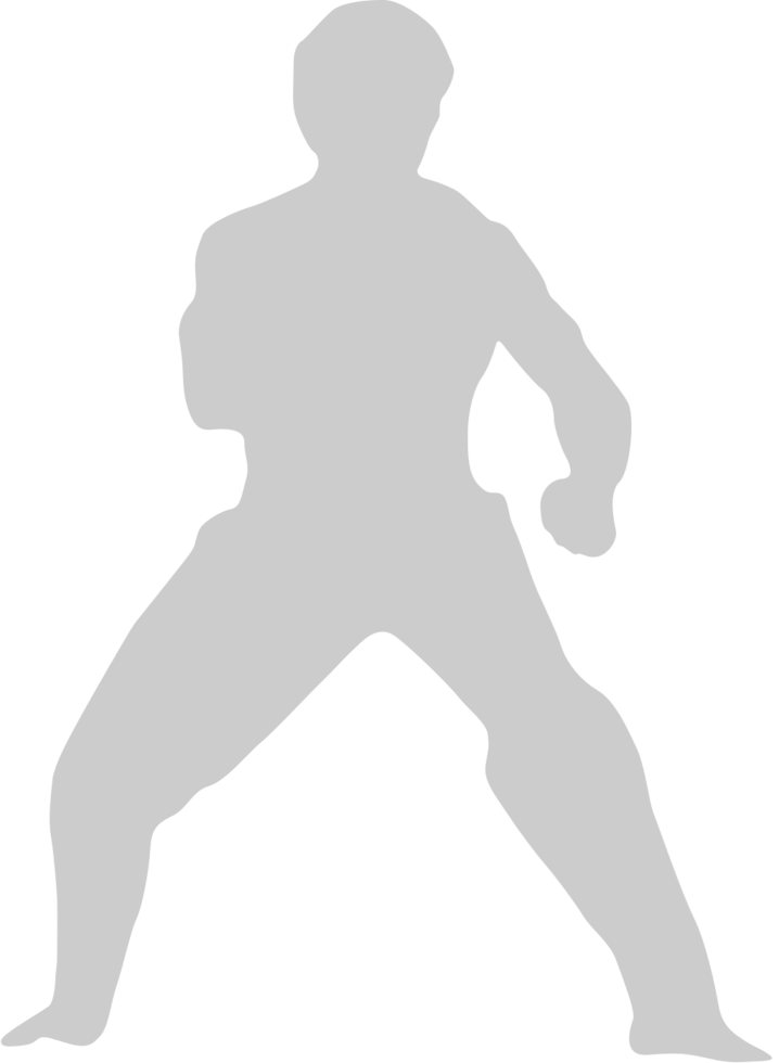 spier mannen silhouet vector