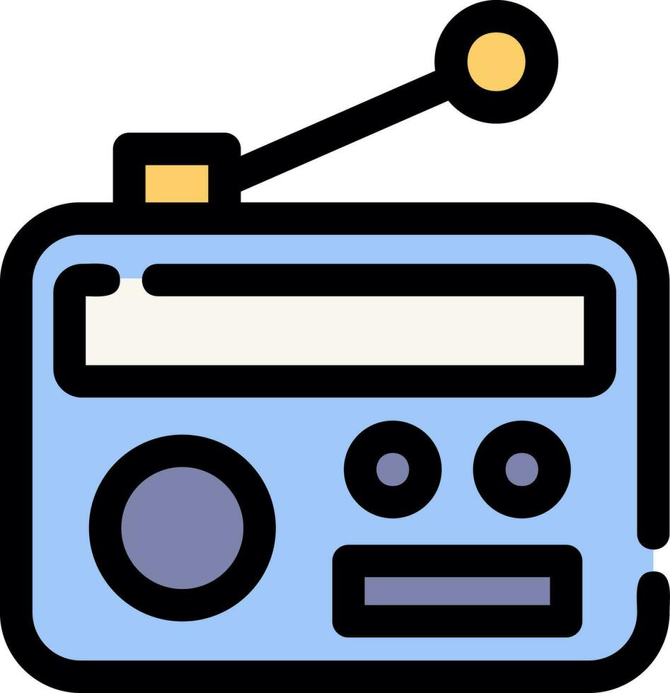 radio creatief icoon ontwerp vector