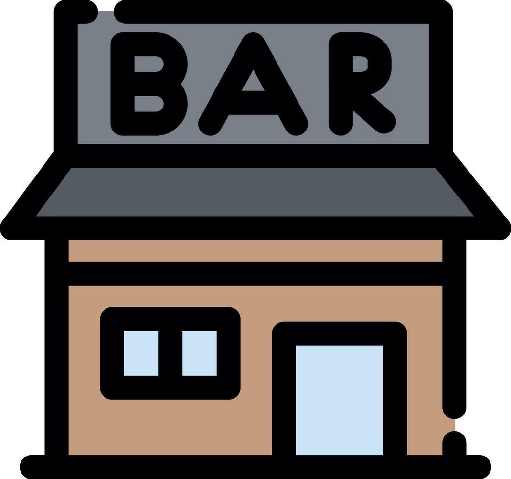 bar creatief icoon ontwerp vector