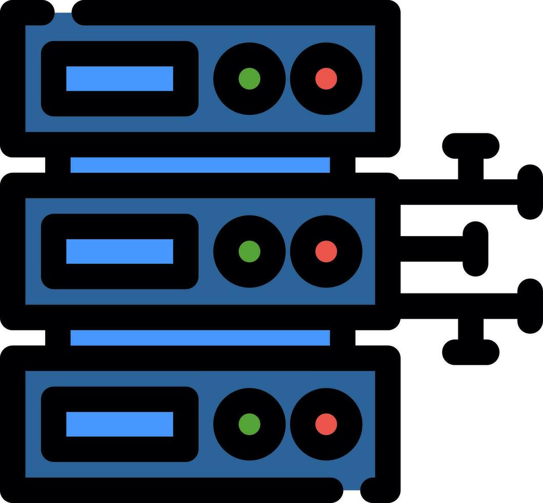 databank creatief icoon ontwerp vector