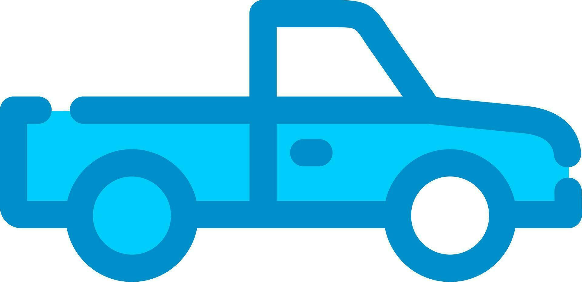 oppakken vrachtauto creatief icoon ontwerp vector