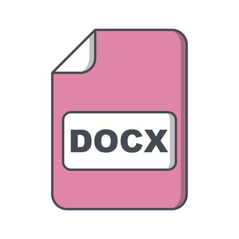 docx vector pictogram